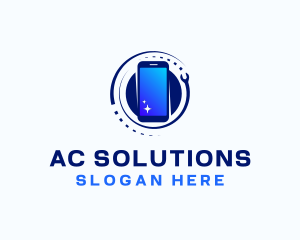 Mobile Phone Electronics logo design