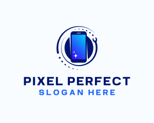 Mobile Phone Electronics logo design