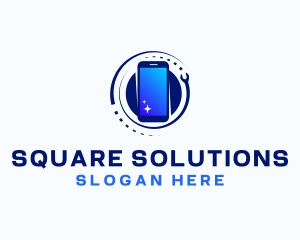 Mobile Phone Electronics logo design