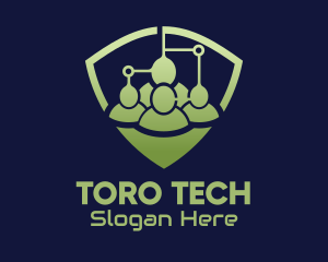 Tech Community Shield logo design