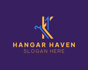 Hanger - Cloth Hanger Fashion logo design