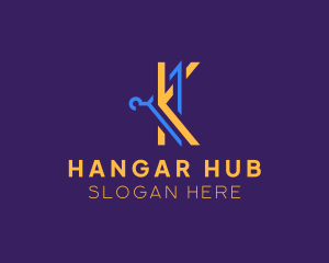 Hanger - Cloth Hanger Fashion logo design