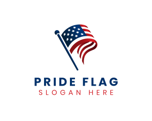 Flag - Political American Flag logo design