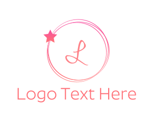 Beauty Star Boutique Letter Logo