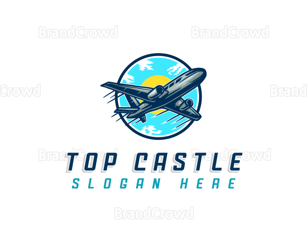 Aviation Airplane Travel Logo