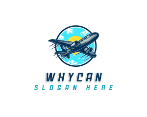 Aviation Airplane Travel Logo