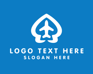 Spade - Plane Spade Airline logo design