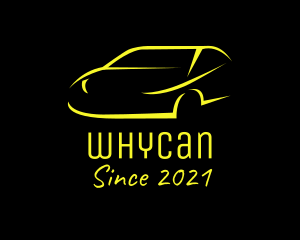 Car Care - Yellow Sports Car logo design