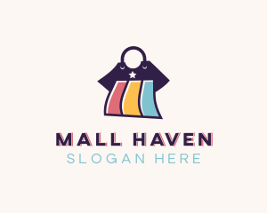 Apparel Boutique Shopping logo design