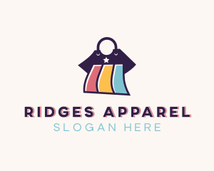 Apparel Boutique Shopping logo design