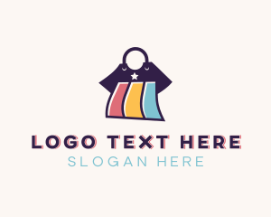 Apparel Boutique Shopping Logo