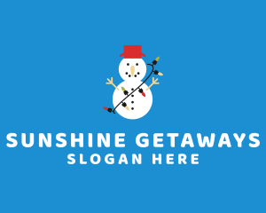 Holiday - Christmas Snowman Holiday logo design