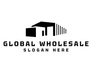 Wholesale - Warehouse Depot Storage logo design