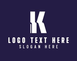 Advisory - Generic Business Letter K logo design