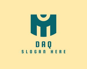 Modern Business Letter M Logo