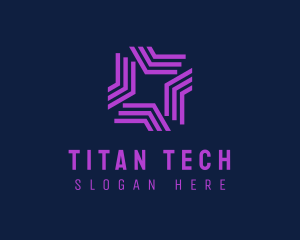 Digital Tech Application  logo design