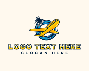 Getaway - Airplane Flight Travel logo design