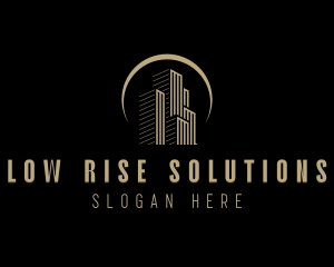 Real Estate Property Building logo design