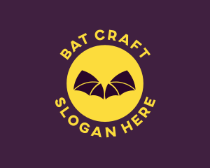 Bat - Creature Bat Wings logo design