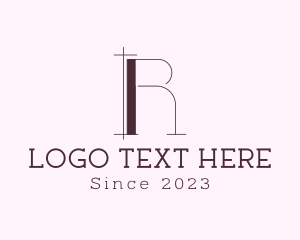 Business Letter R Logo