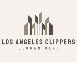 Urban City Building Skyscraper Logo