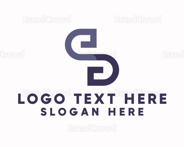 Venture Capital Swirl Letter S Logo