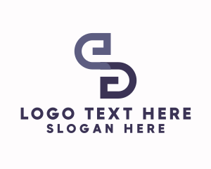 Financing - Venture Capital Swirl Letter S logo design