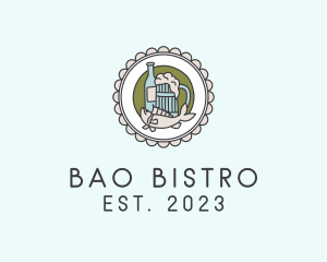 Beverage Bistro Bar logo design