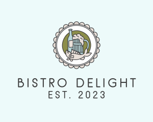 Beverage Bistro Bar logo design