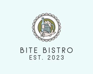 Beverage Bistro Bar logo design