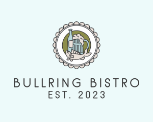 Beverage Bistro Bar logo design