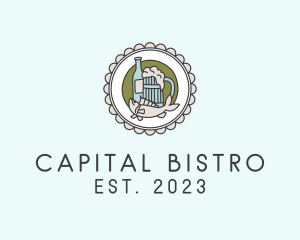 Beverage Bistro Bar logo design