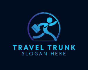 Suitcase - Business Corporate Employee logo design