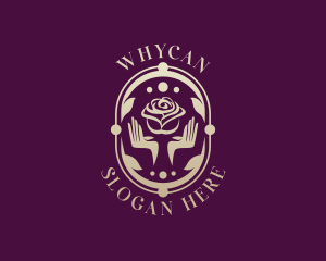 Yogi - Rose Beauty Wellness logo design