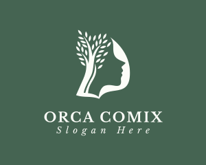 Therapy - Organic Human Tree logo design