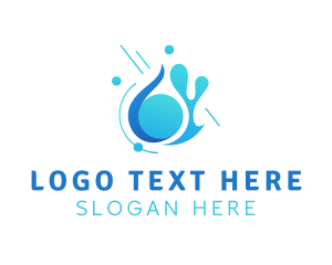 Disinfectant - Hygiene Sanitary Cleaning logo design