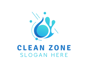 Sanitary - Hygiene Sanitary Cleaning logo design