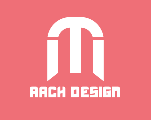 Arch - Arch Monogram TM logo design