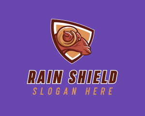 Gaming Ram Shield logo design
