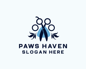 Paw Pet Grooming logo design