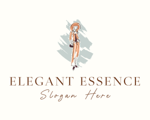 Woman - Woman Fashion Model logo design