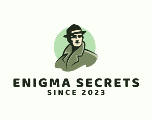 Detective Mafia Guy logo design