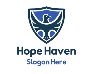 Hawk Blue Shield Logo