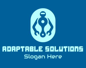 Robot Repair Service logo design