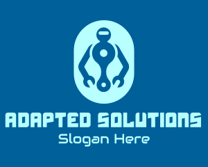 Robot Repair Service logo design