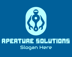 Robot Repair Service logo design