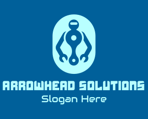 Robot Repair Service logo design