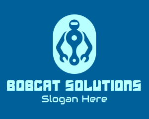 Robot Repair Service logo design