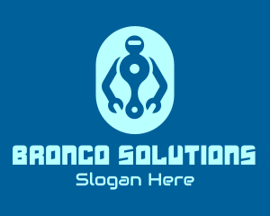 Robot Repair Service logo design