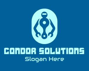 Robot Repair Service logo design